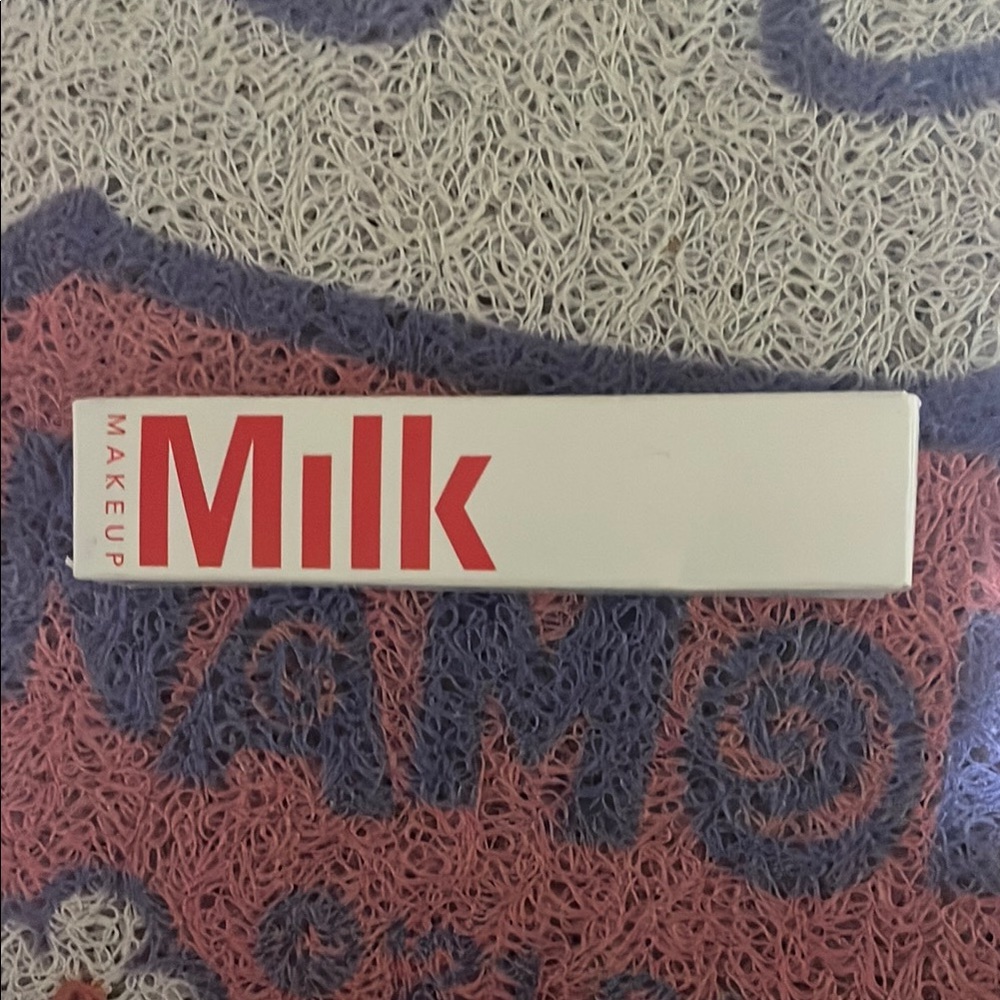 Milk Makeup White Box with Red Logo